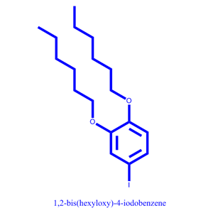 1,2-bis(hexyloxy)-4-iodobenzene