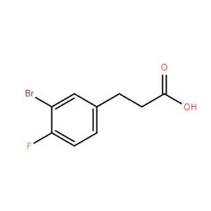 3-溴-4-氟苯丙酸  866862-24-0