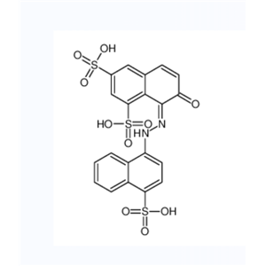 7-羟基-8-[(4-磺基萘基)偶氮]萘-1,3-二磺酸,(8E)-7-oxo-8-[(4-sulfonaphthalen-1-yl)hydrazinylidene]naphthalene-1,3-disulfonic acid