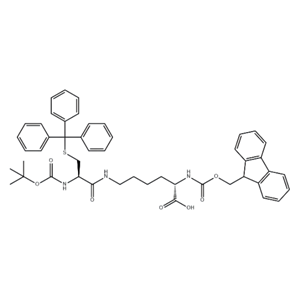 N6-[N-[叔丁氧羰基]-S-(三苯基甲基)-L-半胱氨酰]-N2-[芴甲氧羰基]-L-賴氨酸