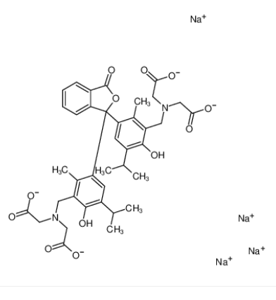 百里香酚酞络合剂,THYMOLPHTHALEXON, INDICATOR FOR COMPLEXO METRY