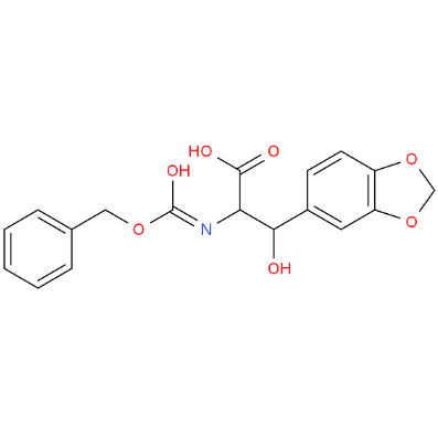 3-(苯并[1,3]二氧戊環(huán)-5-基)-2-芐氧羰基氨基-3-羥基丙酸,1,3-Benzodioxole-5-propanoicacid,b-hydroxy-a-[[(phenylmethoxy)carbonyl