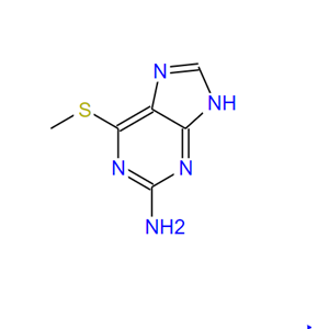 2-氨基-6-甲基巯基嘌呤
