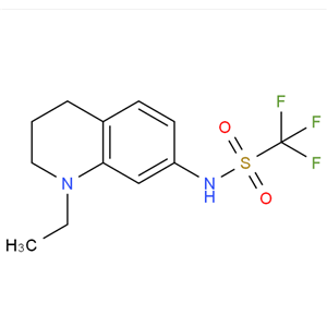 N-(1-乙基-1,2,3,4-四氫-7-喹啉基)-1,1,1-三氟甲磺酰胺