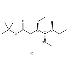 （3R,4S,5S)-叔丁基3-甲氧基-5-甲基-4-(甲基氨基)庚酸酯盐酸盐