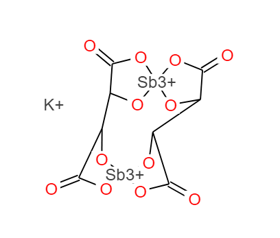 酒石酸锑钾,Antimony potassium tartrate