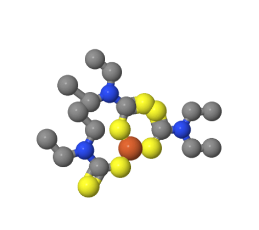 二乙基二硫代氨基甲酸铁,N,N-diethylcarbamodithioate,iron(3+)