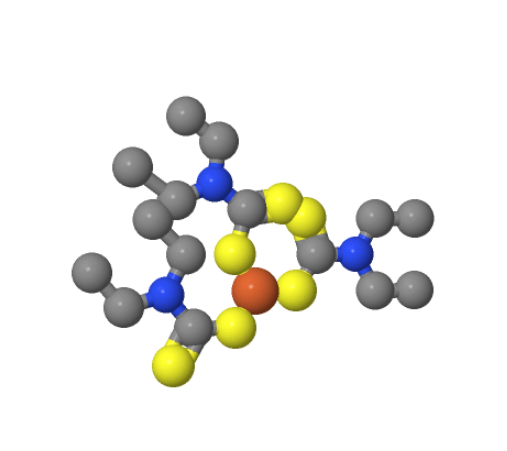 二乙基二硫代氨基甲酸鐵,N,N-diethylcarbamodithioate,iron(3+)