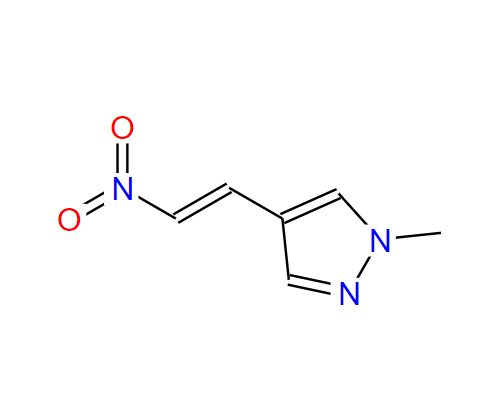 E)-1-甲基-4-(2-硝基乙烯基)-1H-吡唑,(E)-1-Methyl-4-(2-nitrovinyl)-1H-pyrazole