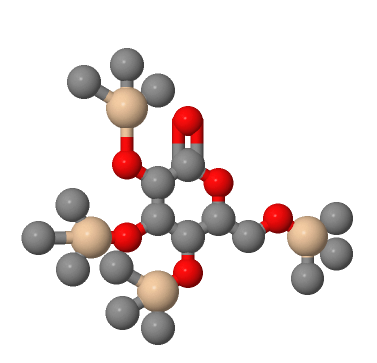 2,3,4,6-四-O-三甲基硅基-D-葡萄糖酸内酯,(3R,4S,5R,6R)-3,4,5-tris(triMethylsilyloxy)-6-((triMethylsilyloxy)Methyl)tetrahydro-2H-pyran-2-one