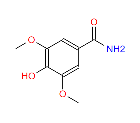 3,5-二甲氧基-4-羟基苯甲酰胺,3,5-DIMETHOXY-4-HYDROXYBENZAMIDE