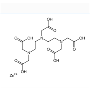 [N，N-雙[2-[雙(羧甲基)氨基]乙基]甘氨酸(5-)]鋅酸三鈉(3-),trisodium [N,N-bis[2-[bis(carboxylatomethyl)amino]ethyl]glycinato(5-)]zincate(3-)