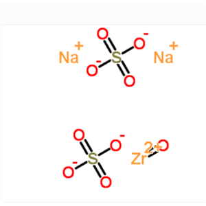氧化锆硫酸钠,Sodium zirconium oxide sulfate