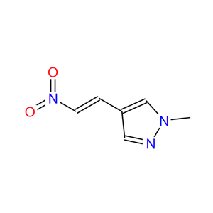 E)-1-甲基-4-(2-硝基乙烯基)-1H-吡唑,(E)-1-Methyl-4-(2-nitrovinyl)-1H-pyrazole