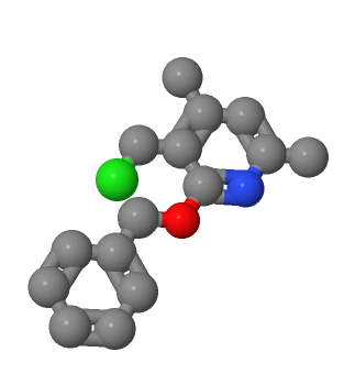 2-(苄氧基)-3-(氯甲基)-4,6-二甲基吡啶,2-(benzyloxy)-3-(chloromethyl)-4,6-dimethylpyridine