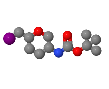 ((3R,6S)-6-(碘甲基)四氫-2H-吡喃-3-基)氨基甲酸叔丁酯,tert-butyl ((3R,6S)-6-(iodomethyl)tetrahydro-2H-pyran-3-yl)carbamate