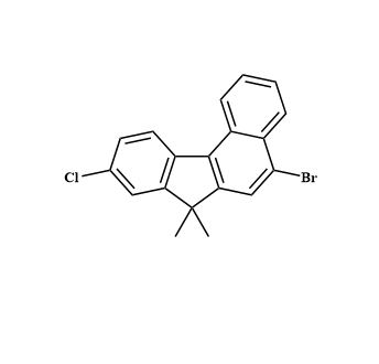 5-溴-9-氯-7,7-二甲基-7H-苯并[c]芴,5-Bromo-9-chloro-7,7-dimethyl-7H-benzo[c]fluorene