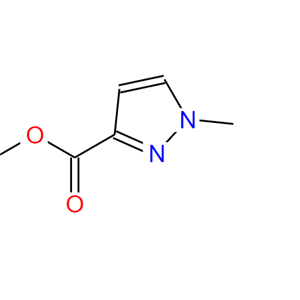 1-甲基-1H -吡唑- 3 -羧酸甲酯,methyl 1-methyl-1H-pyrazole-3-carboxylate