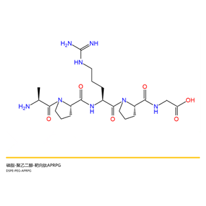 DSPE-PEG-APRPG，磷脂-聚乙二醇-靶向肽APRPG，一种多肽介导PEG磷脂