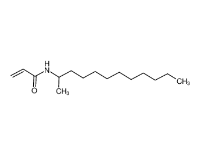 N-1-甲基十一基丙烯酰胺,N-dodecan-2-ylprop-2-enamide