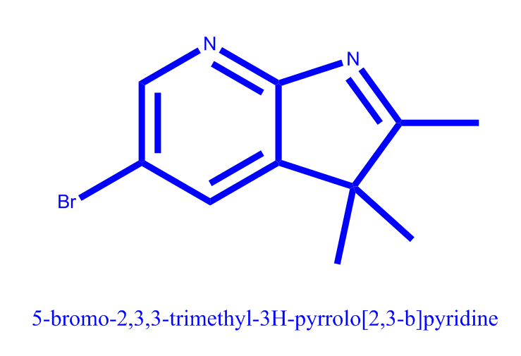 5-溴-2,3,3-三甲基-3H-吡咯并[2,3-B]吡啶,5-bromo-2,3,3-trimethyl-3H-pyrrolo[2,3-b]pyridine