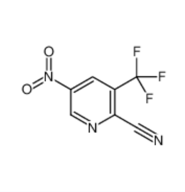 2-氰基-5-硝基-3-(三氟甲基)吡啶,5-nitro-3-(trifluoromethyl)pyridine-2-carbonitrile