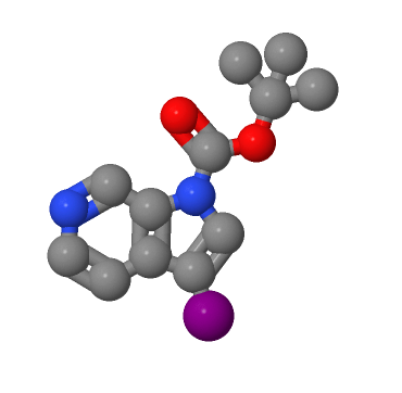 3-碘-1H-吡咯并[2,3-C]吡啶-1-羧酸叔丁酯,tert-butyl 3-iodo-1H-pyrrolo[2,3-c]pyridine-1-carboxylate