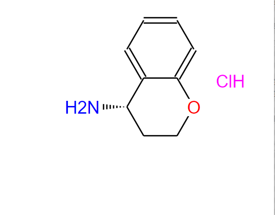 (4S)-3,4-二氫-2H-1-苯并吡喃-4-胺鹽酸鹽,(S)-CHROMAN-4-YLAMINE HYDROCHLORIDE