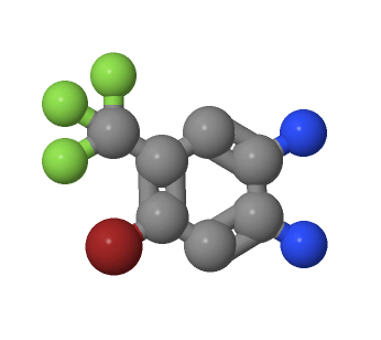4-溴-5-氟-1,2-苯二胺,4-BROMO-5-(TRIFLUOROMETHYL)BENZENE-1,2-DIAMINE
