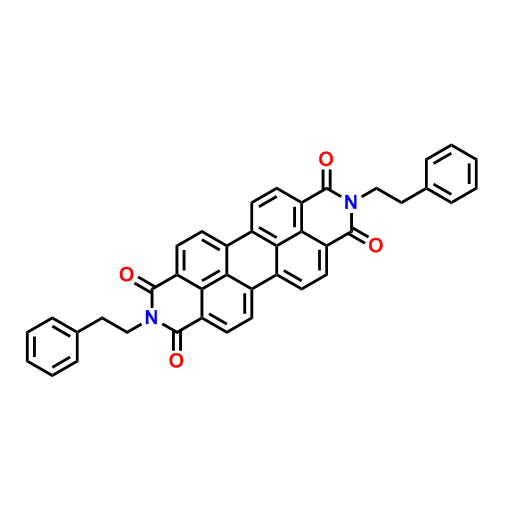 2,9-二(2-苯乙基)蒽并[2,1,9-DEF:6,5,10-D’E’F’]二异喹啉-1,3,8,10(2H,9H)-四酮,1,3,8,10(2H,9H)-Tetraone, 2,9-bis(2-phenylethyl)anthra[2,1,9-def:6,5,10-d′e′f′]diisoquinoline