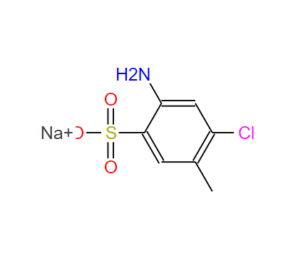 2-氨基-4-氯-5-甲基苯磺酸單鈉鹽,Sodium4-amino-2-chlorotoluene-5-sulfonate