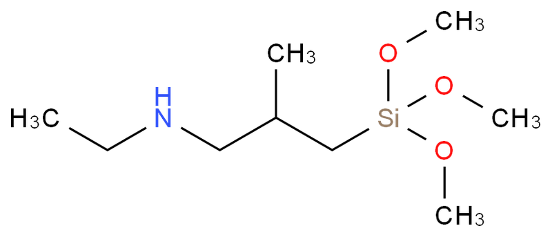 N-乙基-3-三甲氧基硅烷-2-甲基丙胺,N-ethyl-3-trimethoxysilyl-2-methylpropanamine