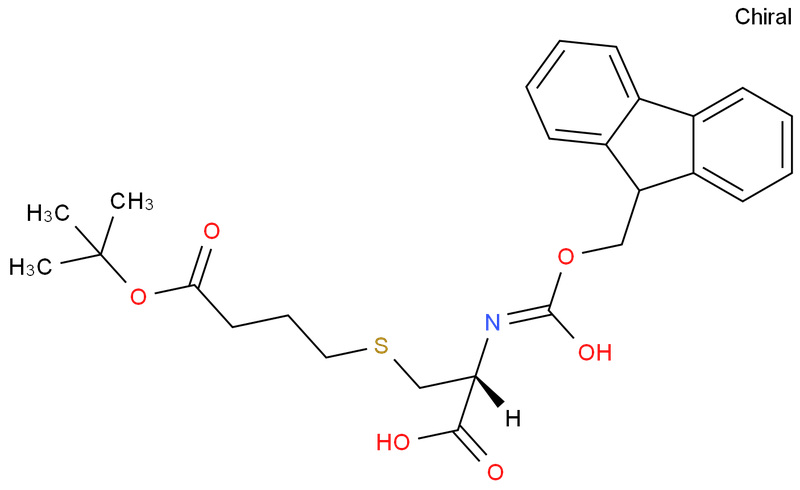 (R)-FMOC-2-氨基-3-(3-叔丁氧基羰基丙基)丙酸,Fmoc-Cys（BuOtBu)