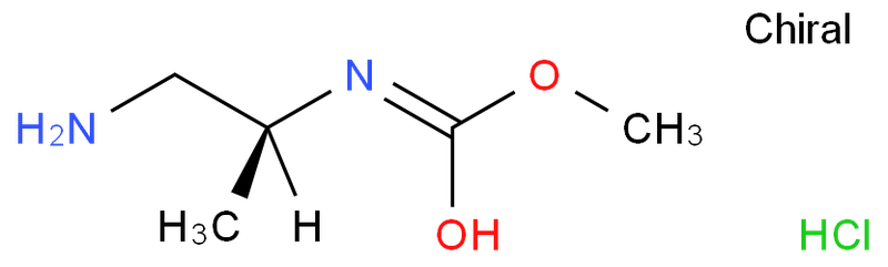 (S)- 1-氨基丙烷-2-基氨基碳酸甲酯盐酸
