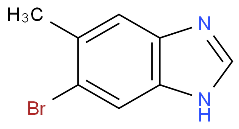 5-溴-6-甲基-1H-苯并咪唑,5-BROMO-6-METHYL-1H-BENZIMIDAZOLE