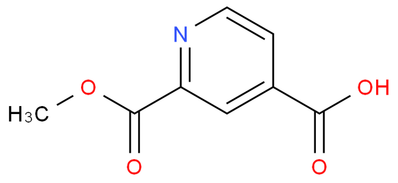 吡啶-2,4-二羧酸-2-单甲,pyridine-2,4-dicarboxylic acid 2-methyl ester; 4-carboxy-2-methoxy- carbonylpyridine