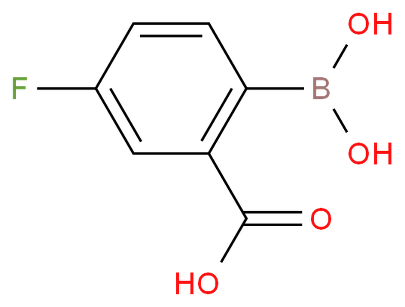 2-羧基-4-氟苯硼酸,2-Borono-5-Fluorobenzoic Acid