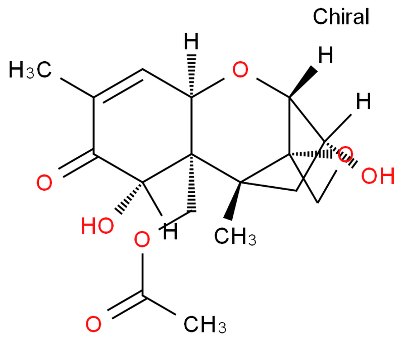 15-乙酰基脱氧雪腐镰刀菌烯醇标准品15-acetyl-deoxynivalenol,15-acetyl-deoxynivalenol