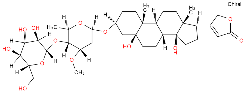 杠柳毒苷,Periplocoside