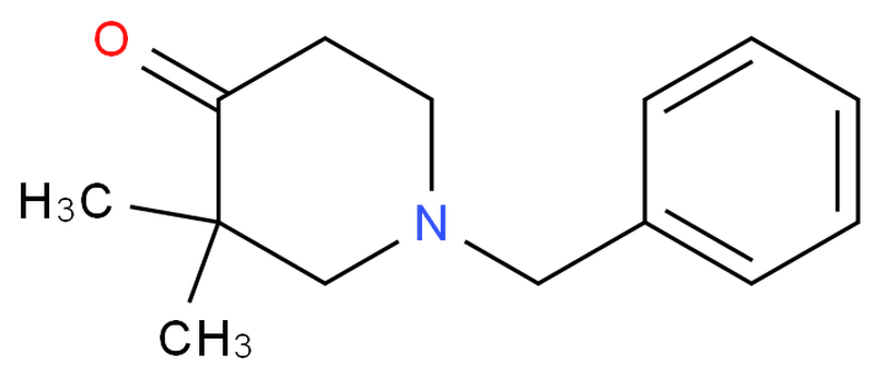 1-Benzyl-3,3-dimethyl-piperidin-4-one,1-Benzyl-3,3-dimethyl-piperidin-4-one
