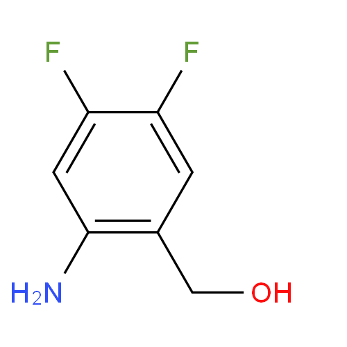 (2-氨基-4,5-二氟苯基)甲醇,(2-amino-4,5-difluorophenyl)methanol