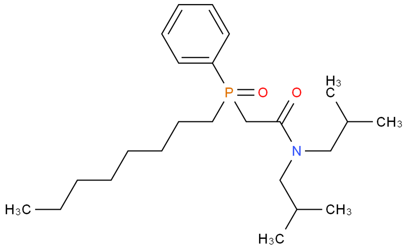 辛基(苯基)-N,N-二异丁基氨甲酰基甲基氧化膦,Octyl(phenyl)-N,N-diisobutylcarbaMoylMethylphosphine oxide