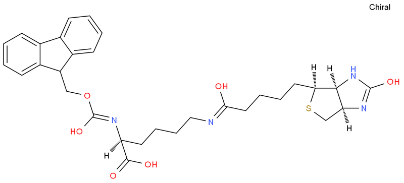 Fmoc-Lys(Biotin)-OH,Fmoc-Lys(Biotin)-OH