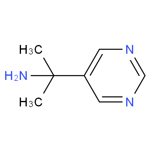 2-(pyrimidin-5-yl)propan-2-amine