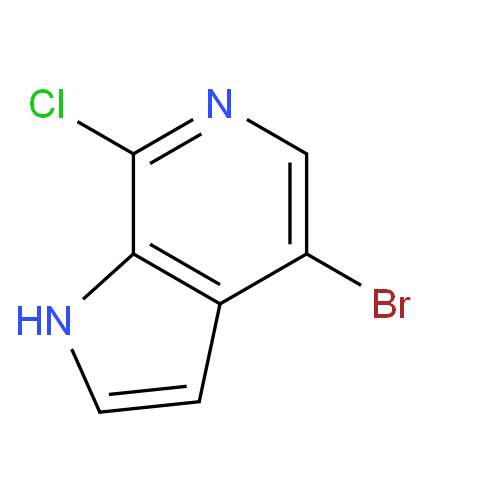 4-溴-7-氯-6-氮杂吲哚