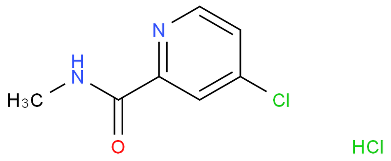 N-甲基-4-氯-2-吡啶甲酰胺盐酸盐,4-Chloro-N-methylpyridine-2-carboxamide Hydrochloride
