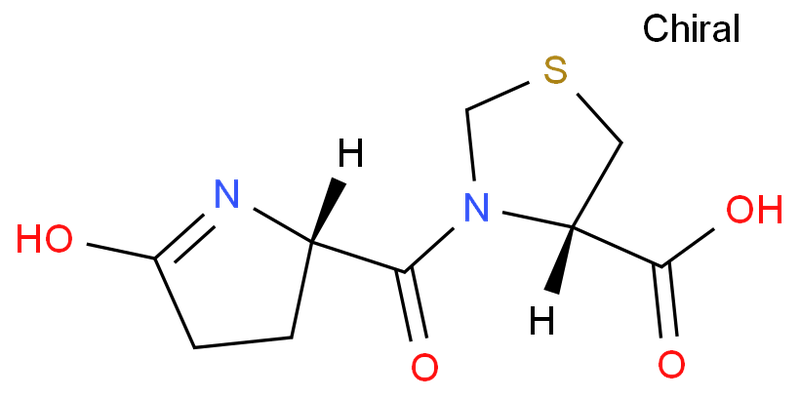 匹多莫德 杂质E,3-L-pyroglutamyl-D-thiazolidine-4-carboxylic acid