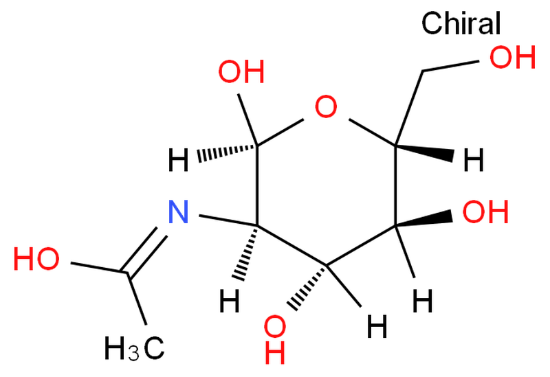 2-乙酰氨基-2-脱氧-alpha-D-吡喃葡萄糖,2-Acetamido-2-deoxy-alpha-D-glucopyranose, 99+%