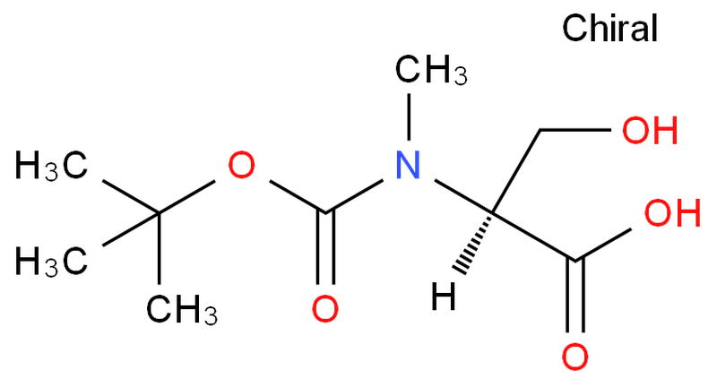 BOC-N-甲基-L-丝氨酸,BOC-N-ME-SER-OH