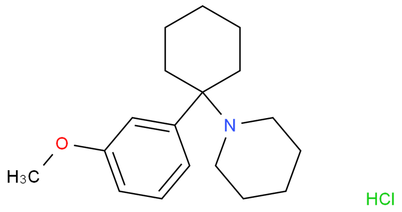 1-[1-(4-methoxyphenyl)cyclohexyl]-piperidine hydrochloride;4-MEO-PCP hcl,1-[1-(4-methoxyphenyl)cyclohexyl]-piperidine hydrochloride;4-MEO-PCP hcl